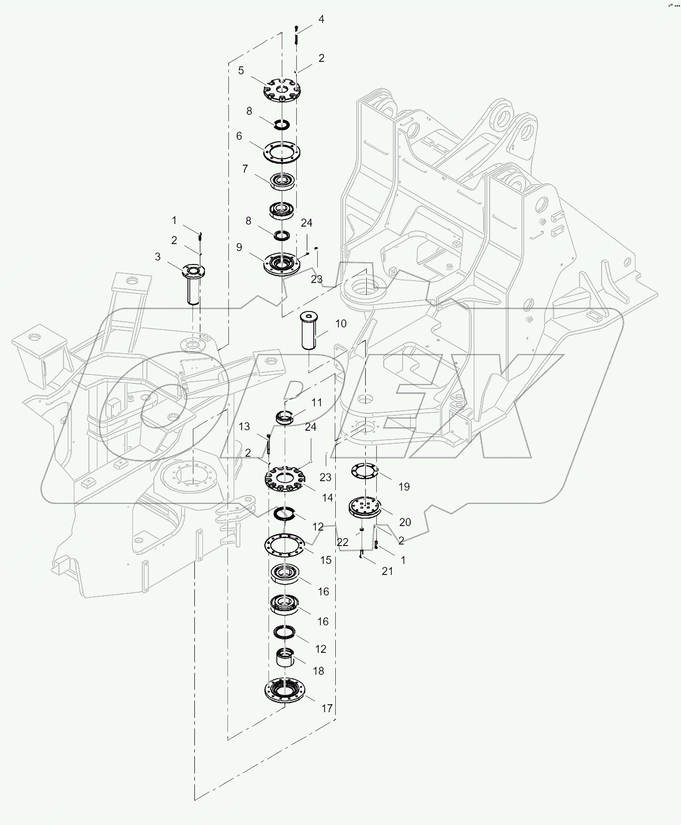 30E0108_001_00 ARTICULATED HITCH AS
