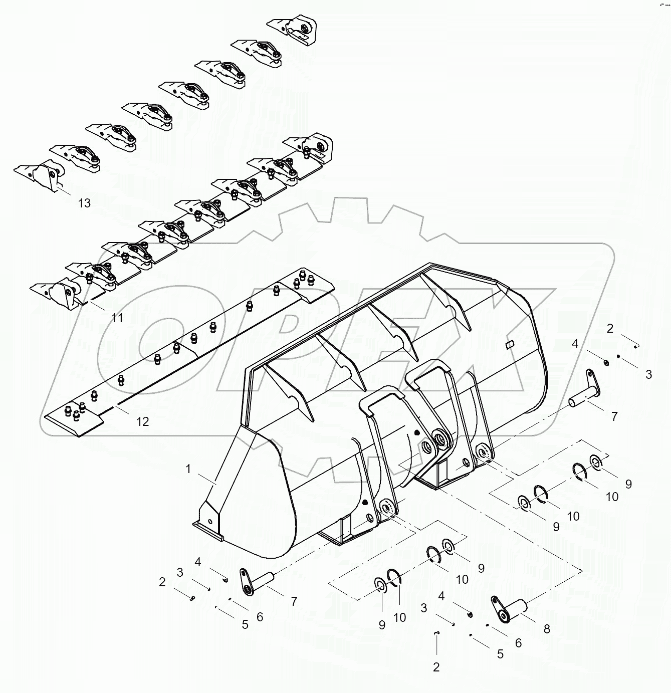 32E0582_002_00 BUCKET AS (4.2m3)