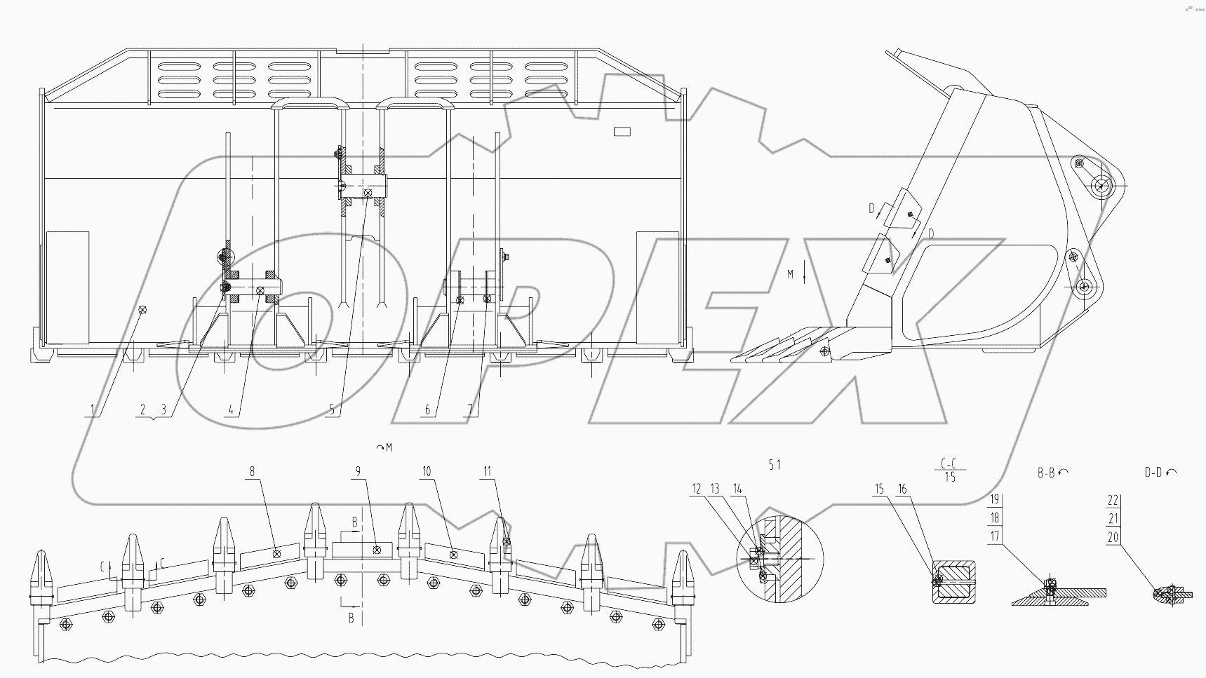 32E1661_000_00 BUCKET GP
