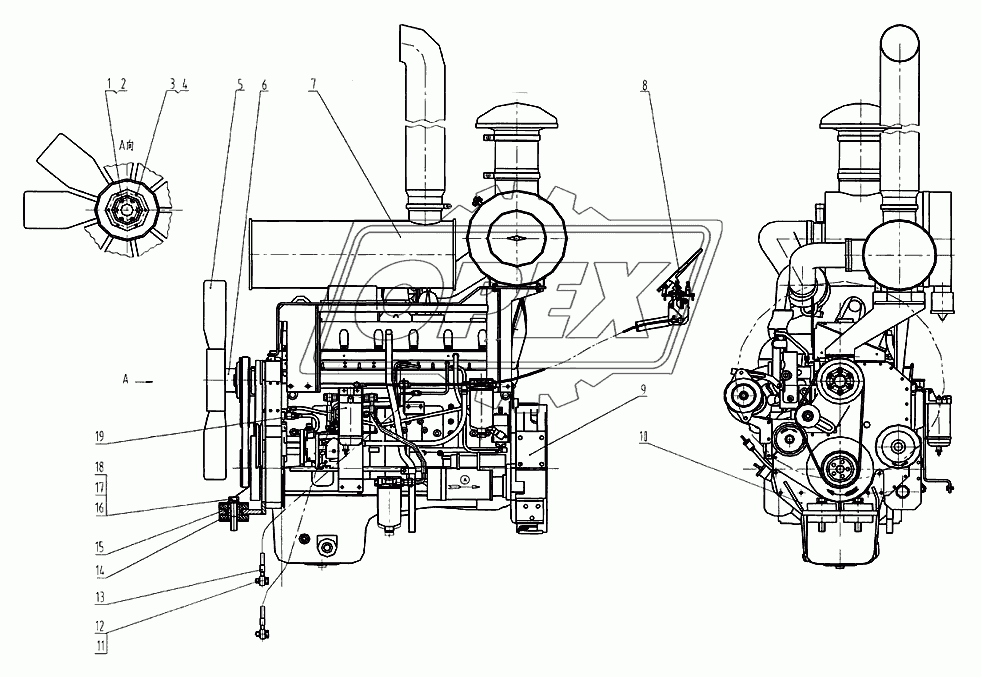 00Е0100 Система двигателя