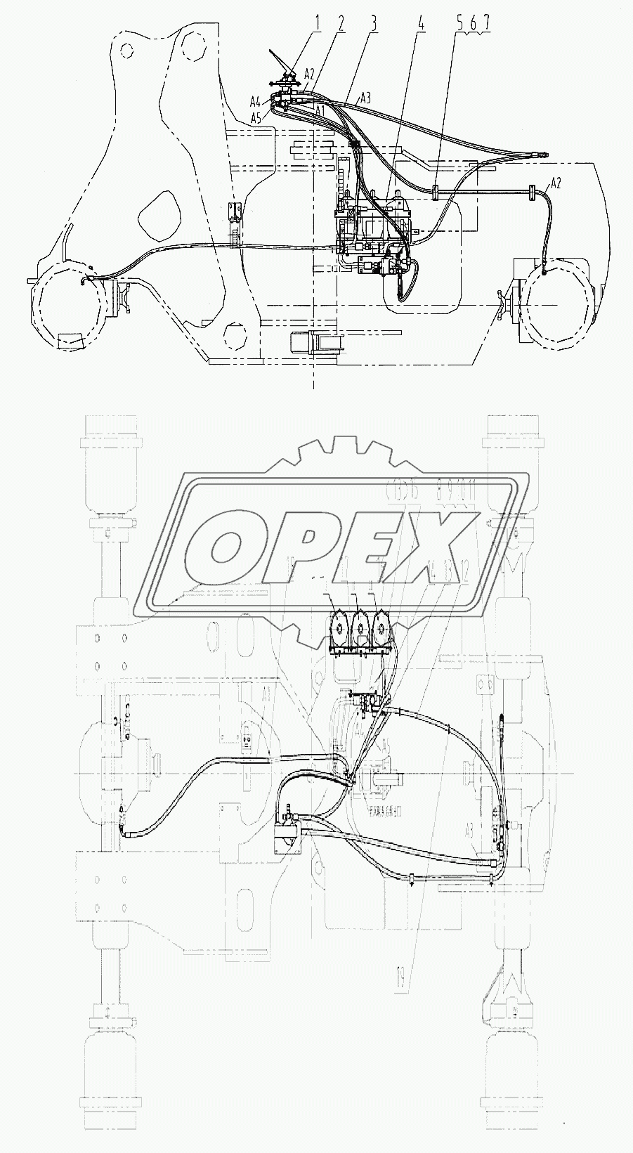 20Е0053 Система аварийного тормоза