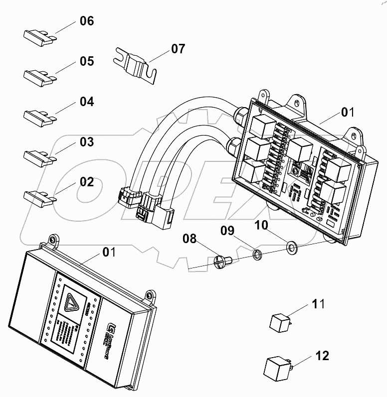 DISTRIBUTION BOX ASSEMBLY