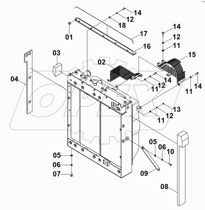  40C2107 COOLING SYSTEM (B)