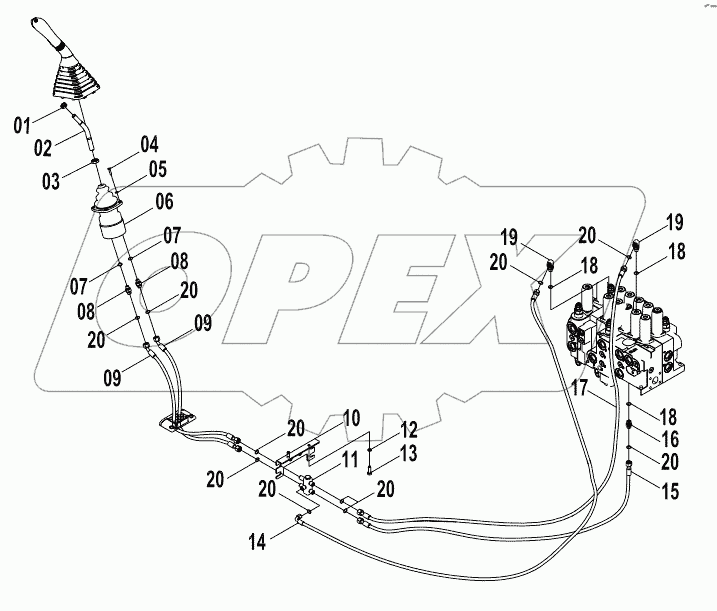  12E0278-1 PILOT HYDRAULIC SYSTEM (C)