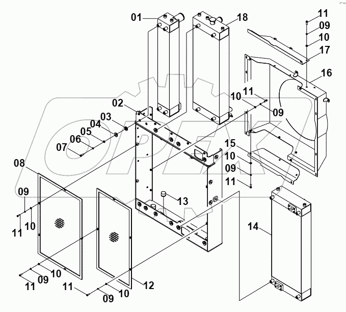  20C0758 RADIATOR GP (A)
