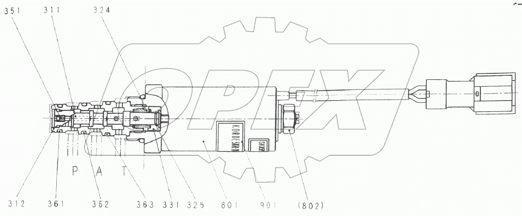  12C2909 000 PRESSURE REDUCING VALVE