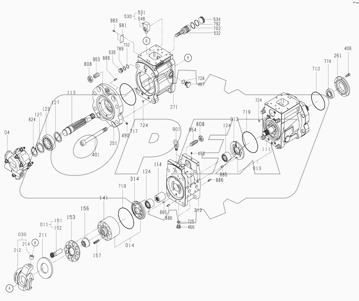  11C0580 002 MAIN PUMP AS