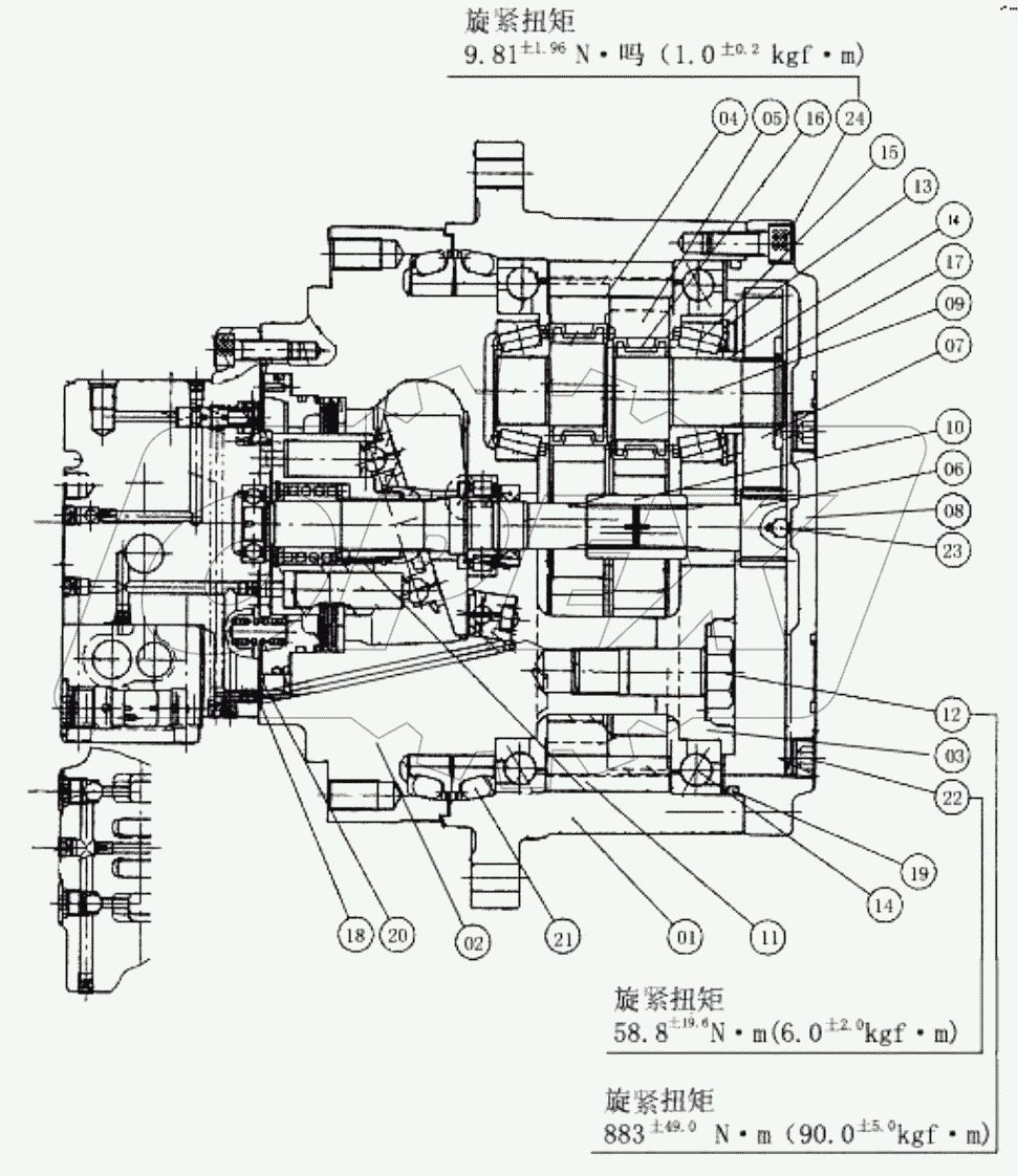  42C0278 001 REDUCTION GEAR