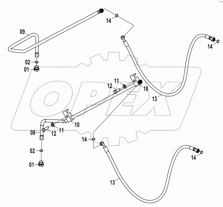  12Y0011 QUICK COUPLER WIRING AS (A)