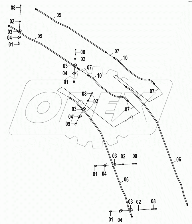  12Y0011 QUICK COUPLER WIRING AS (B)