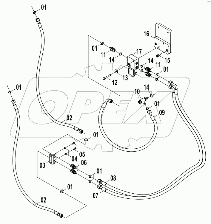  12Y0011 QUICK COUPLER WIRING AS (C)