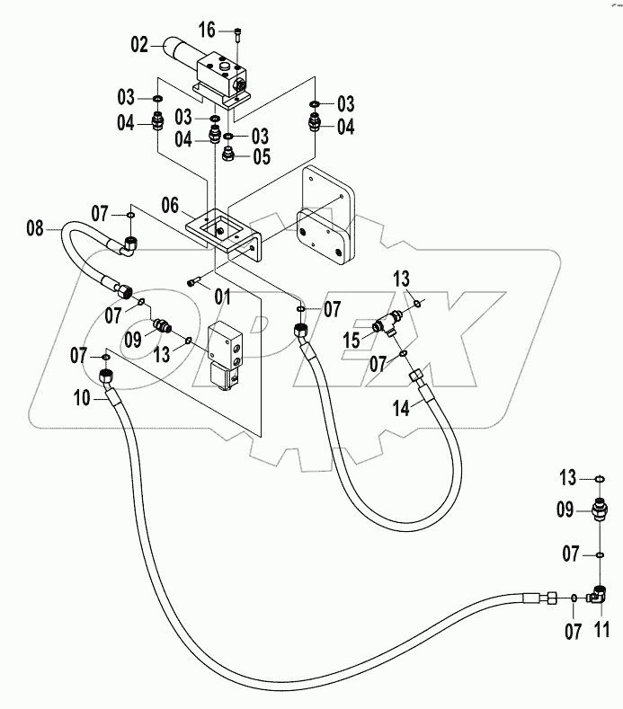  12Y0011 QUICK COUPLER WIRING AS (D)