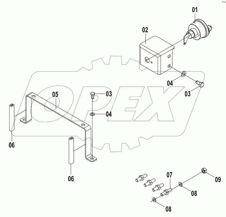  46С8205 FRAME WIRING AS (C)