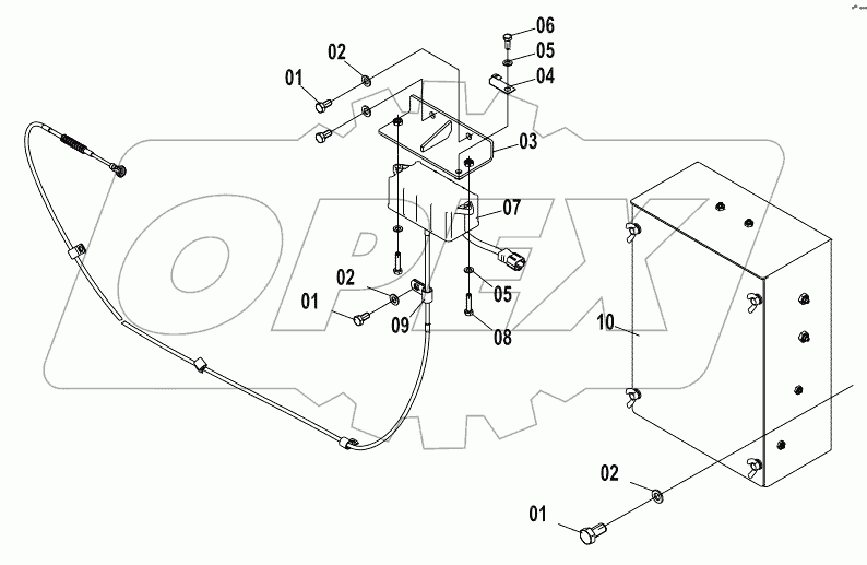  46С8205 FRAME WIRING AS (E)