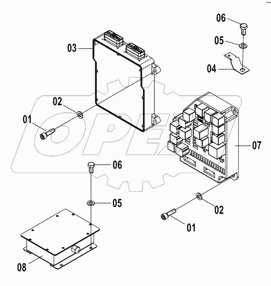  46C8204 CAB WIRING AS (D)