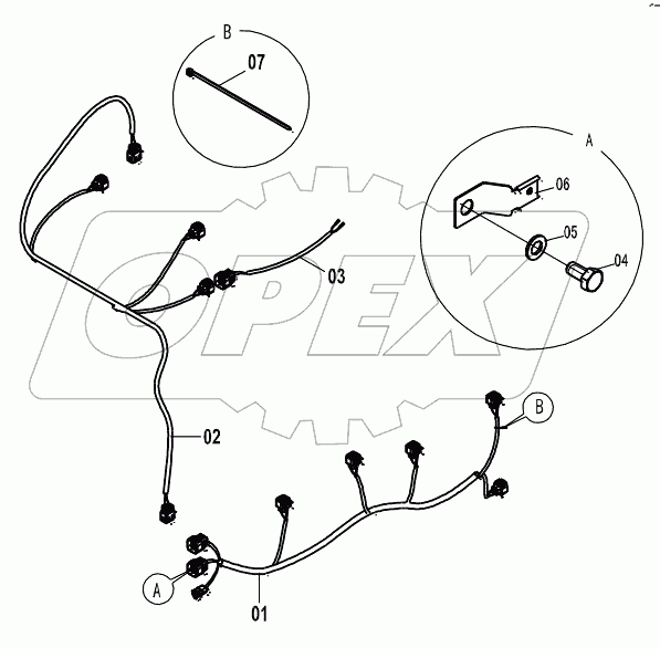  46C8204 CAB WIRING AS (E)