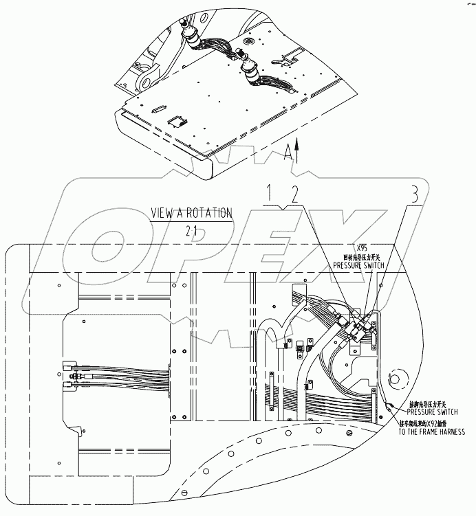 46C8472 001 REVOLVING ALARM WIRING AS