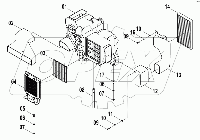  23Е0311 AIR CONDITIONING SYSTEM (A)