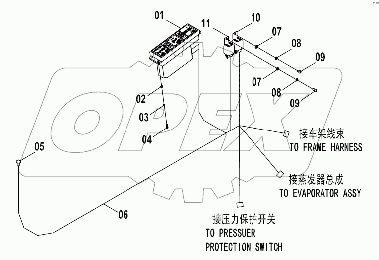  23E0311 AIR CONDITIONING SYSTEM (C)