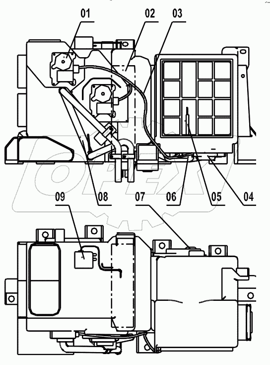  46C5189 000 EVAPORATOR AS