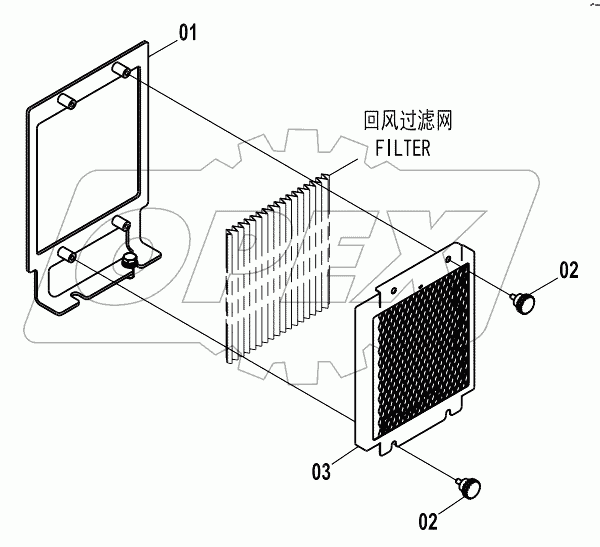  46C3616 001 MOUNTING BRACKET