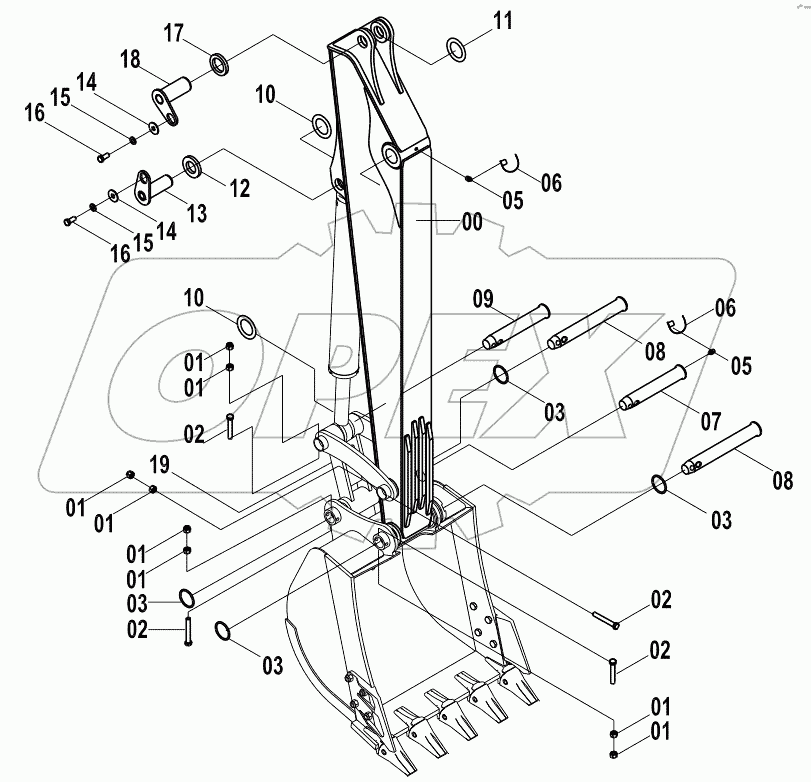  32Y0001 WORK IMPLEMENT SYSTEM (B)