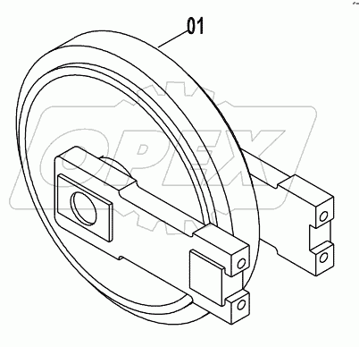  33E0110 (E) IDLER AS