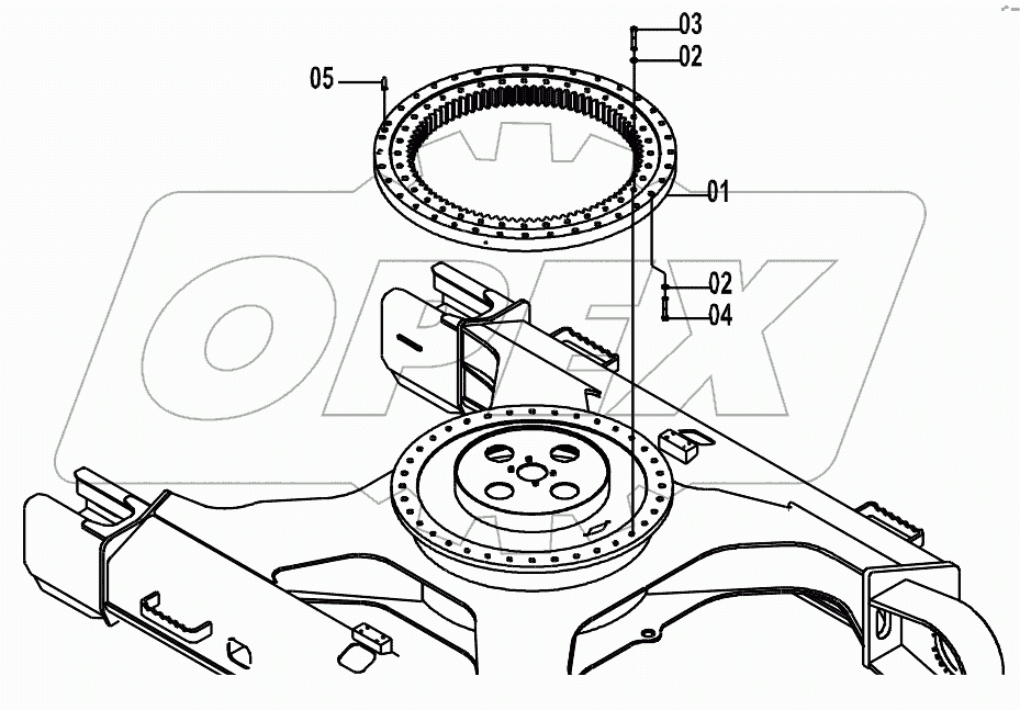  33E0146 (B) SWING BEARING