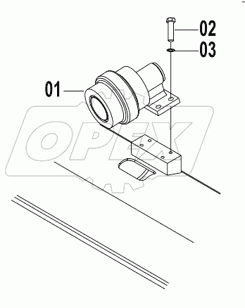  33E0146 (D) CARRIER ROLLER