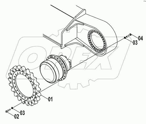  33E0146 (F) SPROCKET