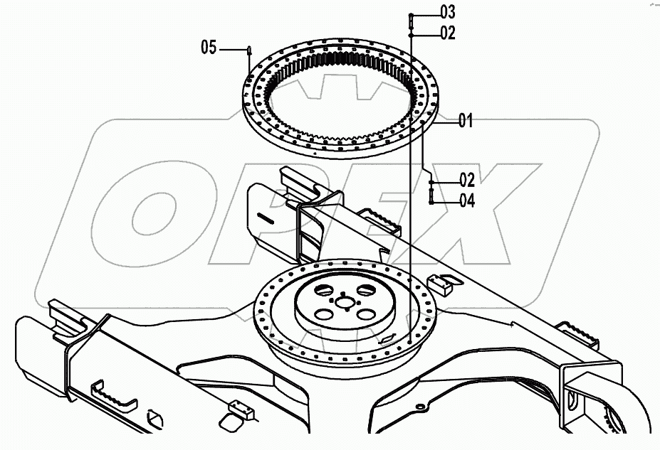  33E0173 (B) SWING BEARING