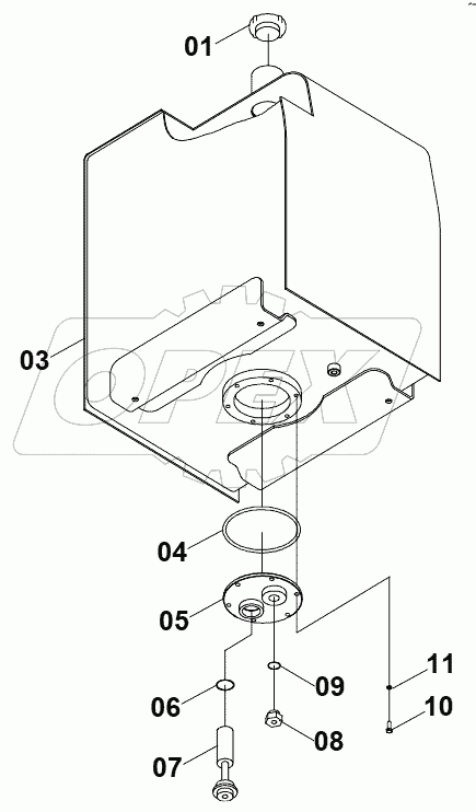  21C0563 002 FUEL TANK