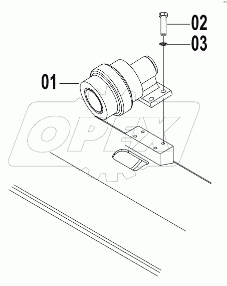  33E0173 (D) CARRIER ROLLER