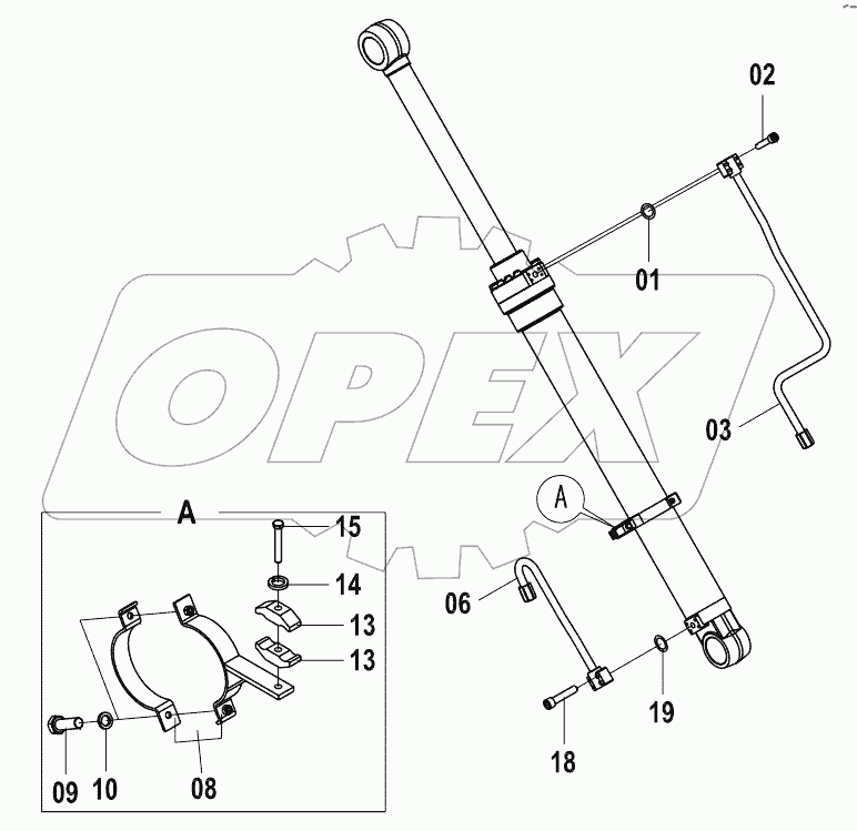  10C1847 BOOM CYLINDER-LH (A)