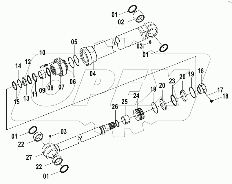  10C1848 BOOM CYLINDER AS-RH (B)
