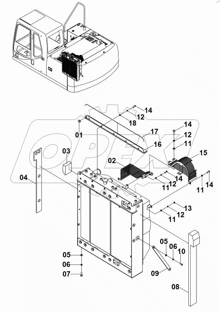  40C2107 COOLING SYSTEM (B)