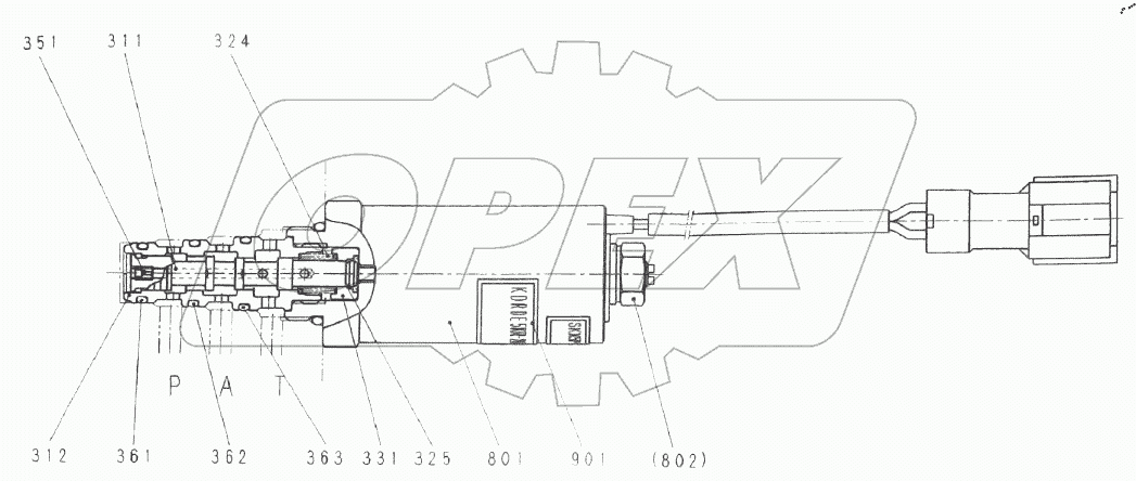  12C2909 000 PRESSURE REDUCING VALVE