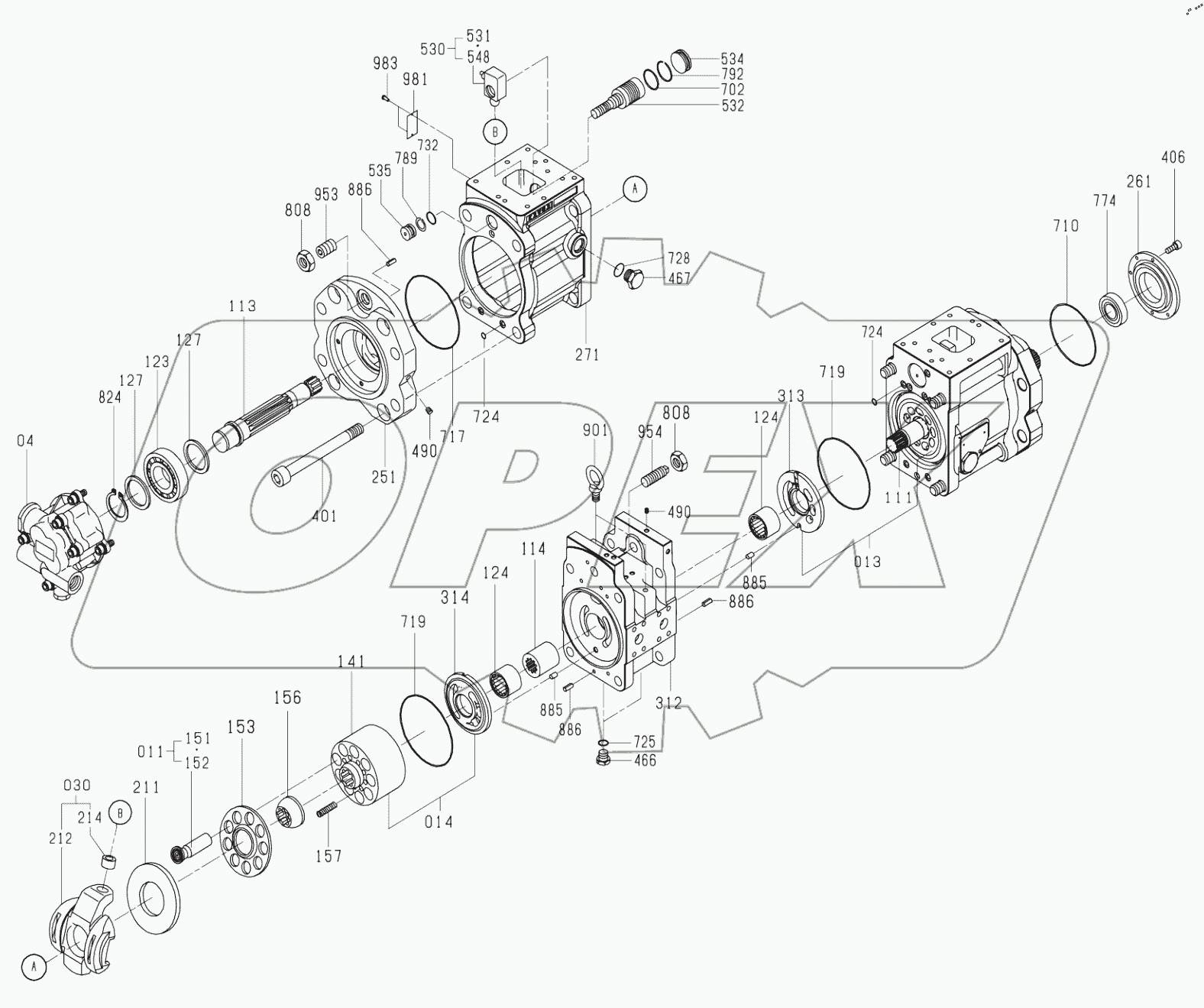  11C0580 001 MAIN PUMP AS