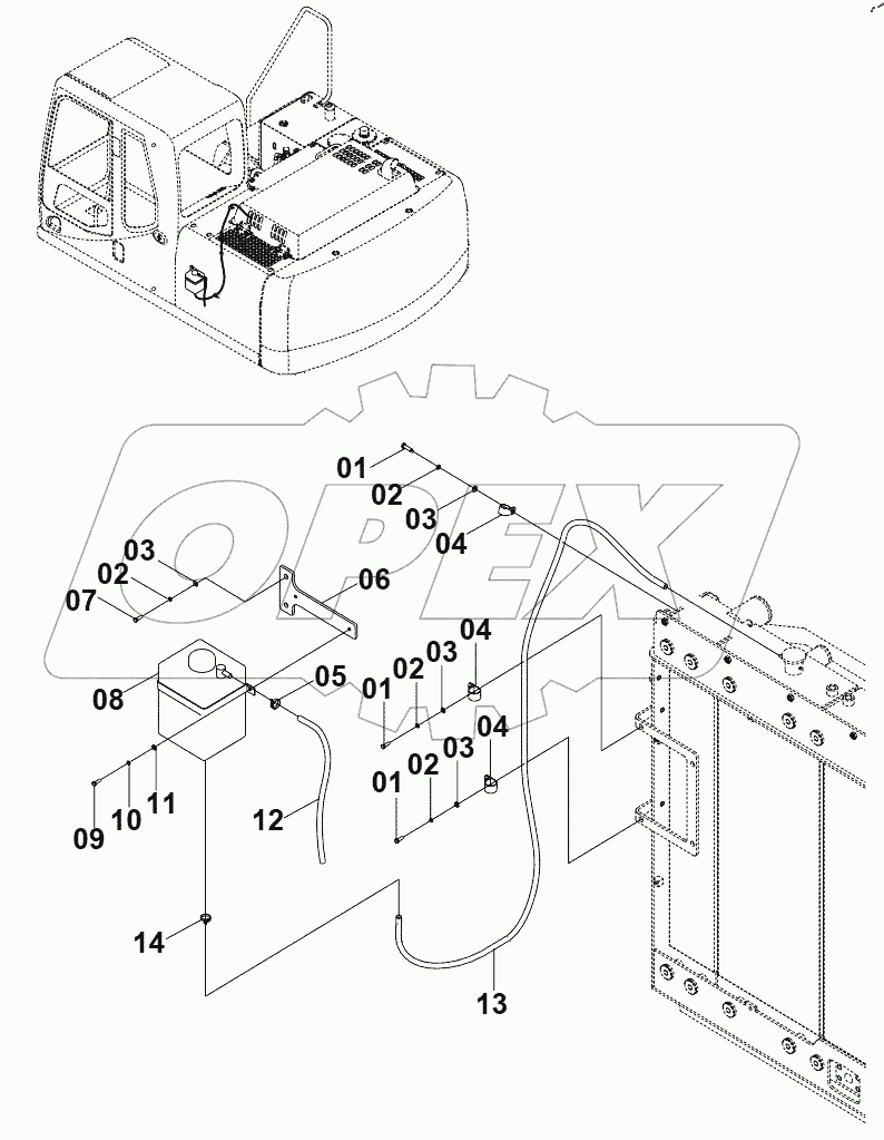  40C2107 COOLING SYSTEM (C)