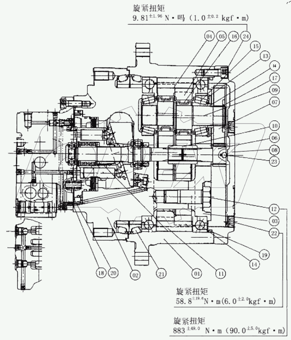  42C0278 001 REDUCTION GEAR