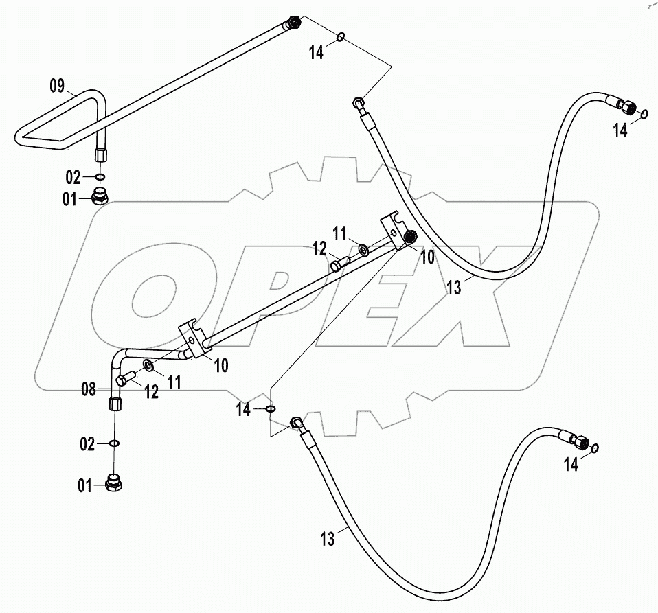  12E0238 QUICK COUPLER WIRING AS (A)