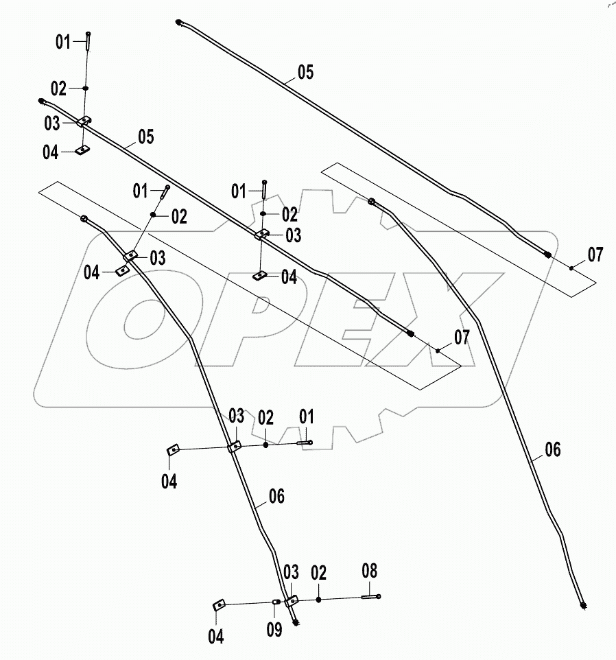  12E0238 QUICK COUPLER WIRING AS (B)