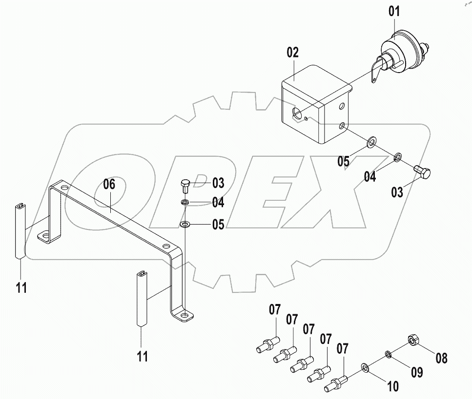  46C5542 FRAME WIRING AS (C)