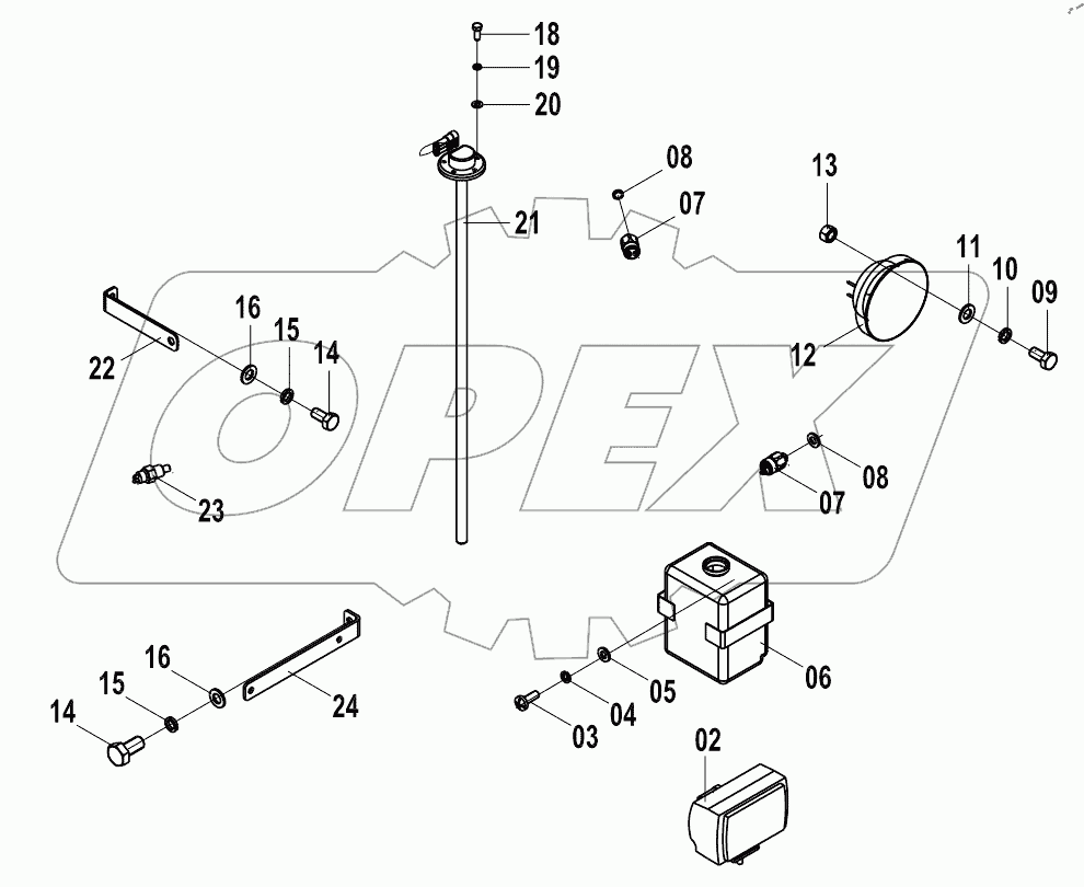  46C5542 FRAME WIRING AS (F)