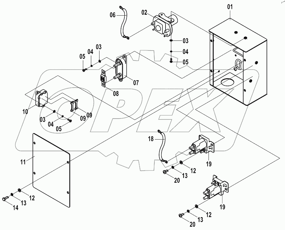  46C5546 000 CONTROL BOX