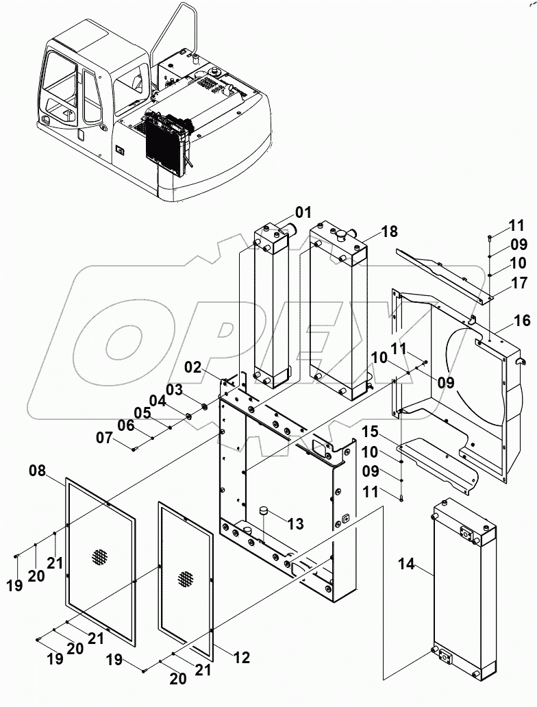  20C1031 RADIATOR GP (A)