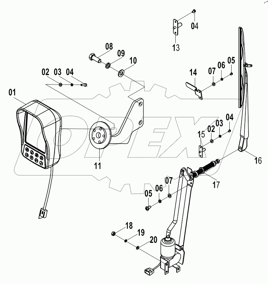  46C5544 CAB WIRING AS (C)