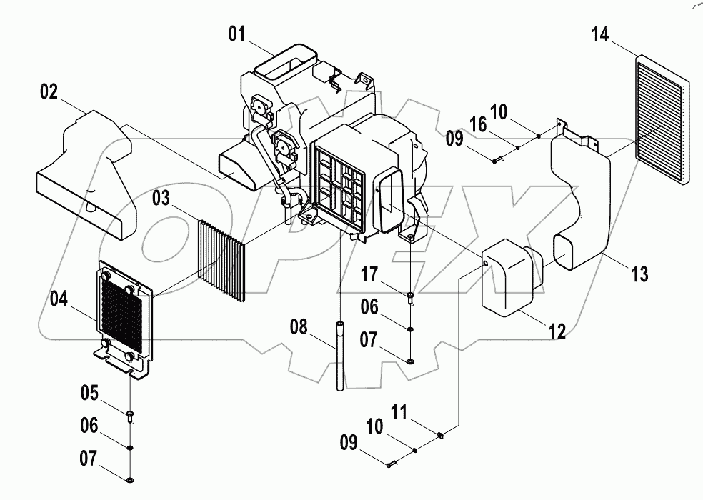  23E0311 AIR CONDITIONING SYSTEM (A)