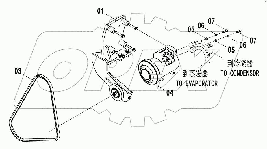  23E0311 AIR CONDITIONING SYSTEM (D)