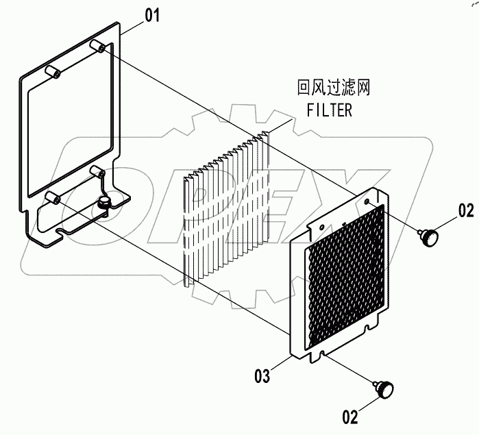  46C3616 001 MOUNTING BRACKET